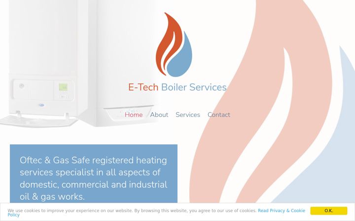 Captura de ecrã de etechboilers.co.uk