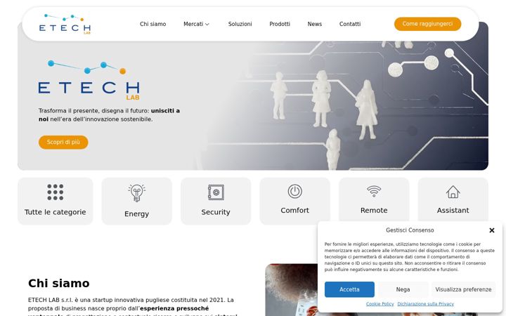 Screenshot of etechlab.it