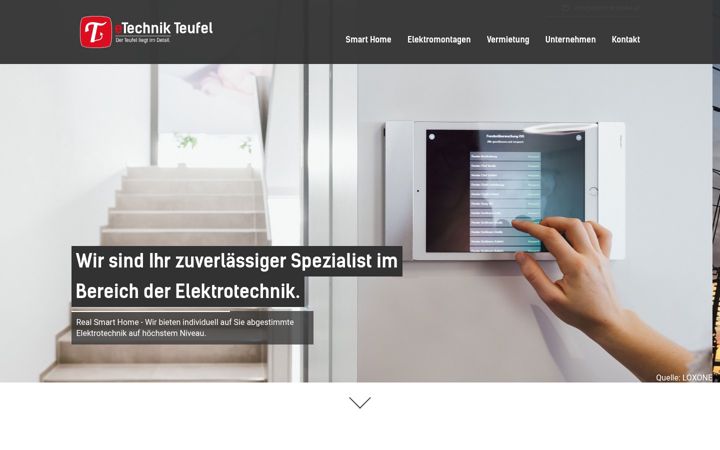 Ekraanipilt saidist etechnik-teufel.at