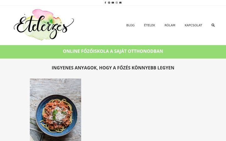 Skærmbillede af etelerzes.hu