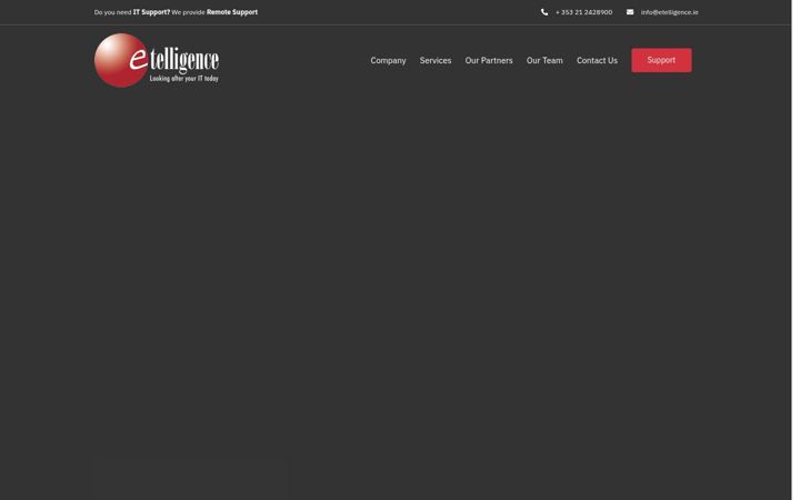 Skærmbillede af etelligence.ie