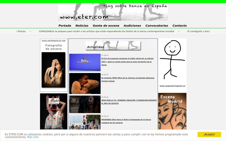 Screenshot of eter.com