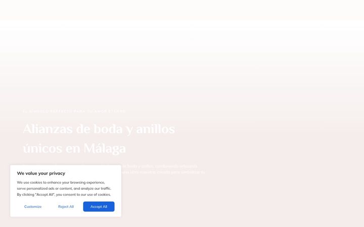 Screenshot of etereoalianzas.com