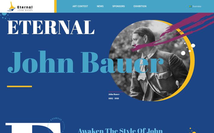 Screenshot of eternal-art.org