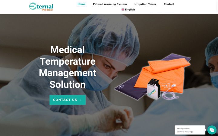 Skjámynd af eternal-med.eu
