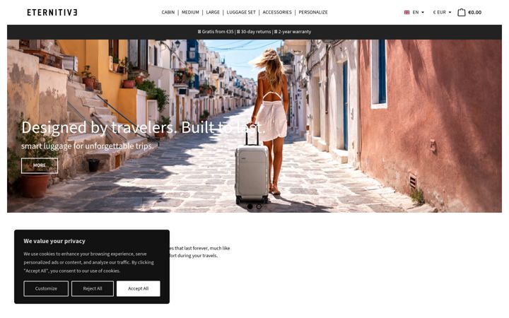 Screenshot of eternitive.com