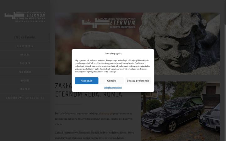 Screenshot of eternum.pl