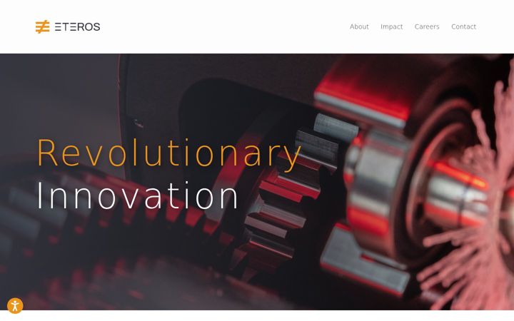 Screenshot of eteros.com