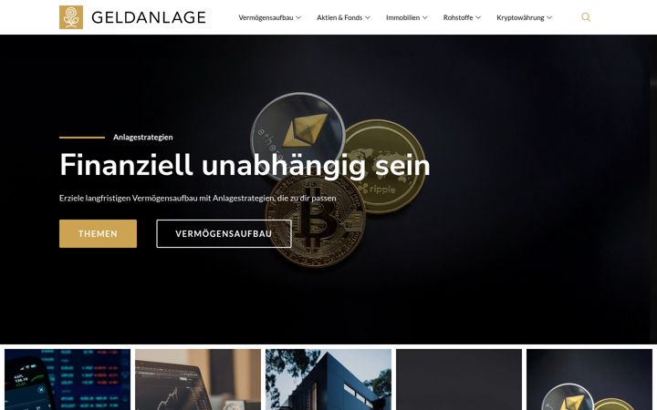 Screenshot of etf-sparen.eu