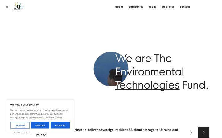Screenshot of etfpartners.capital