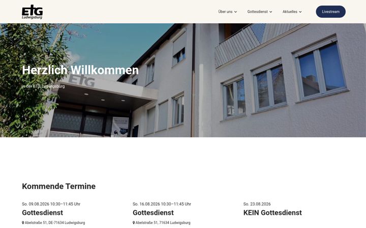 Screenshot of etg-ludwigsburg.de