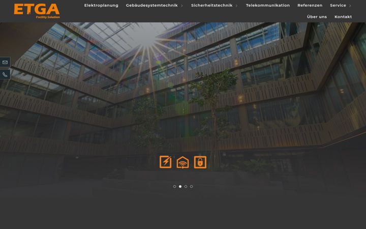 Screenshot of etga.de