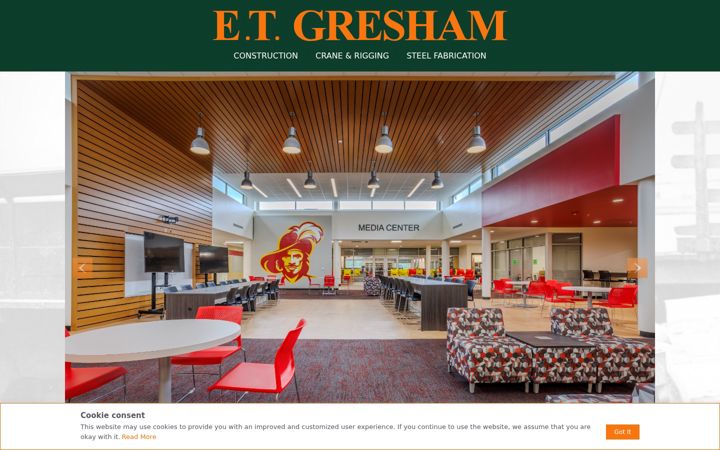 Screenshot of etgresham.com