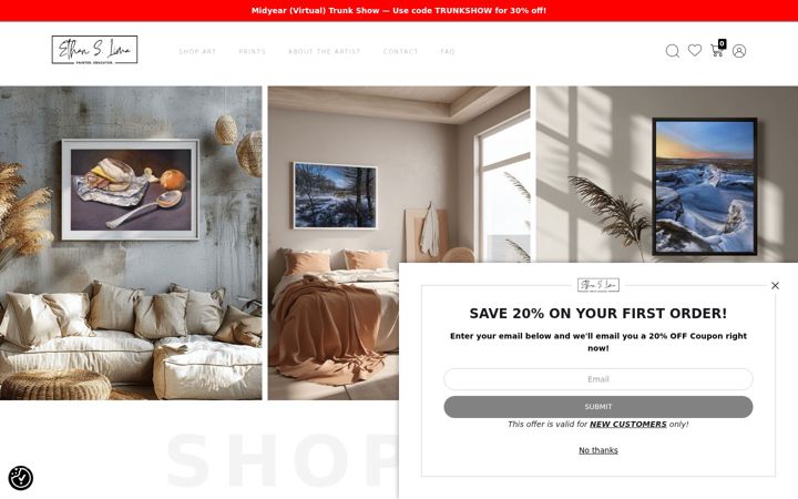 Screenshot of ethanlima.com