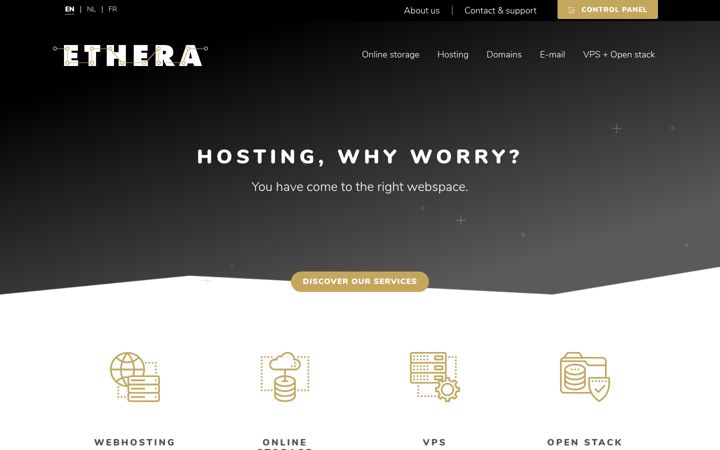 Screenshot of ethera.be
