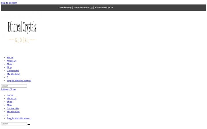 Screenshot of etherealcrystalsglobal.com