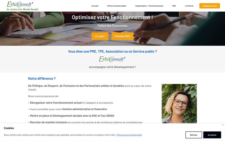 Screenshot of ethi-consult-france.com