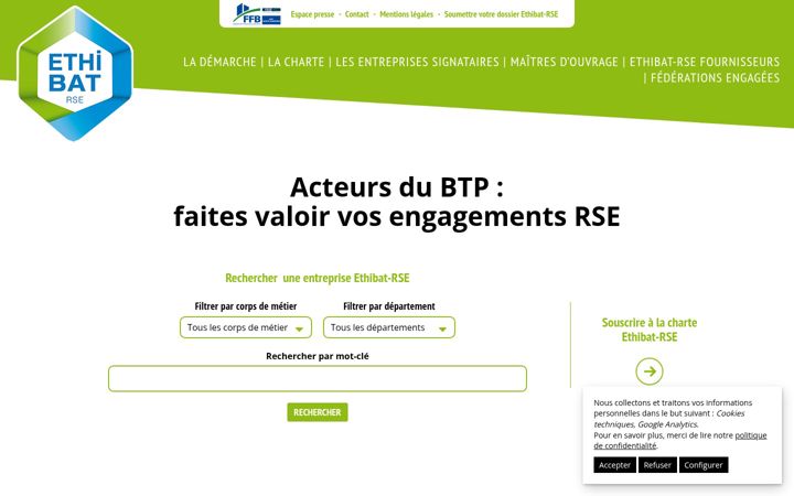 Skärmbild av ethibat-rse.fr