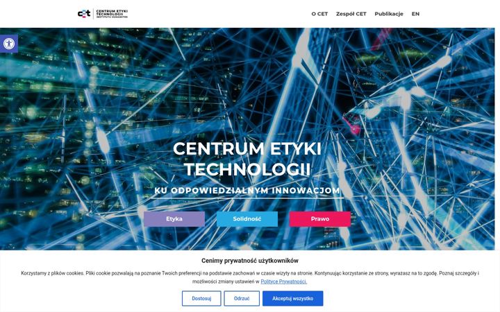 Screenshot di ethicstech.eu