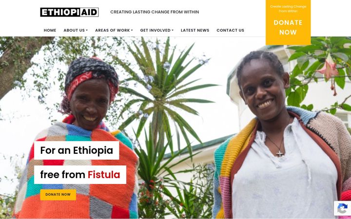 Screenshot of ethiopiaid.ca
