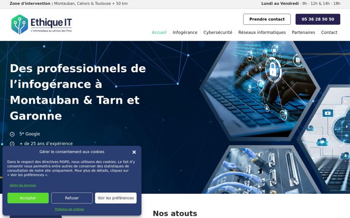 Screenshot of ethique-it.com