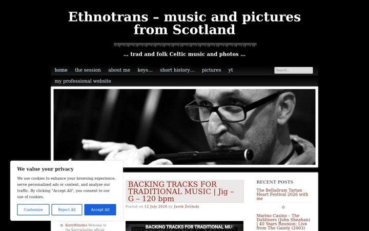 Screenshot of ethnotrans.fun