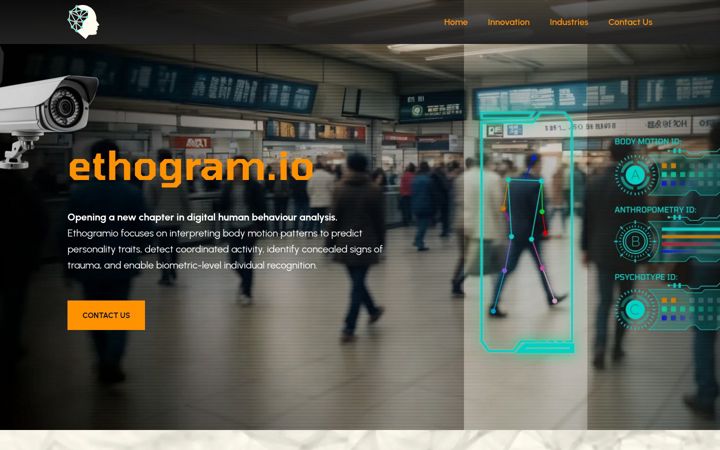 Zrzut ekranu ethogram.io