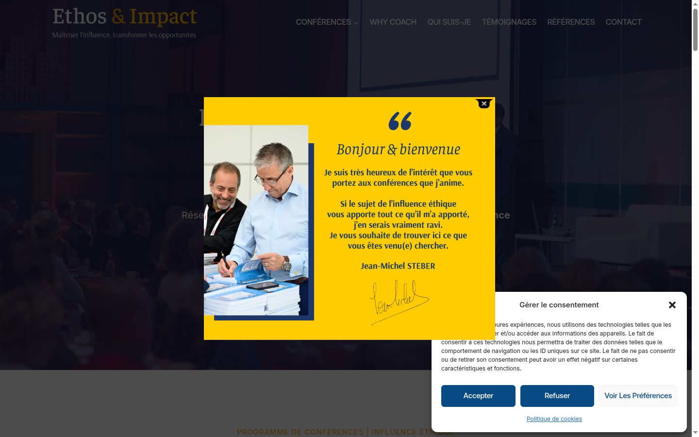 Sutikimo reklamjuostės, rodytos prieš bet kokią sąveiką, ekrano kopija
