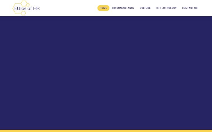 Screenshot ta' ethosofhr.co.uk