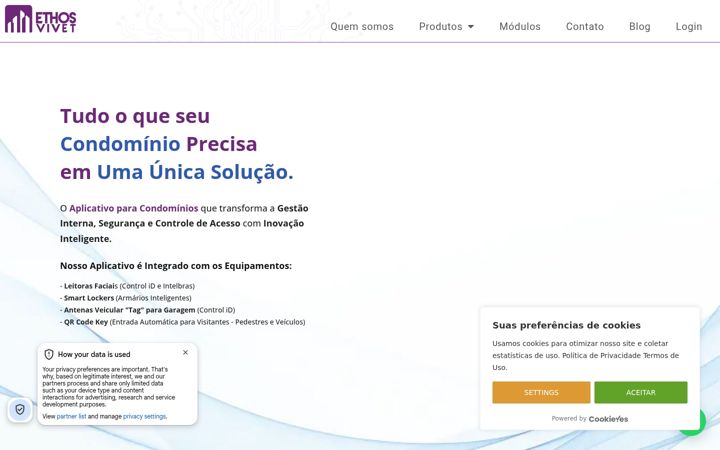 Екранна снимка на ethosvivet.com.br