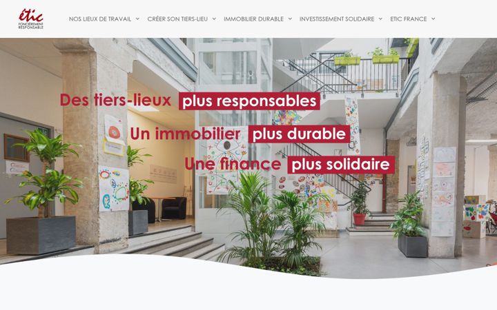 Screenshot of etic.co