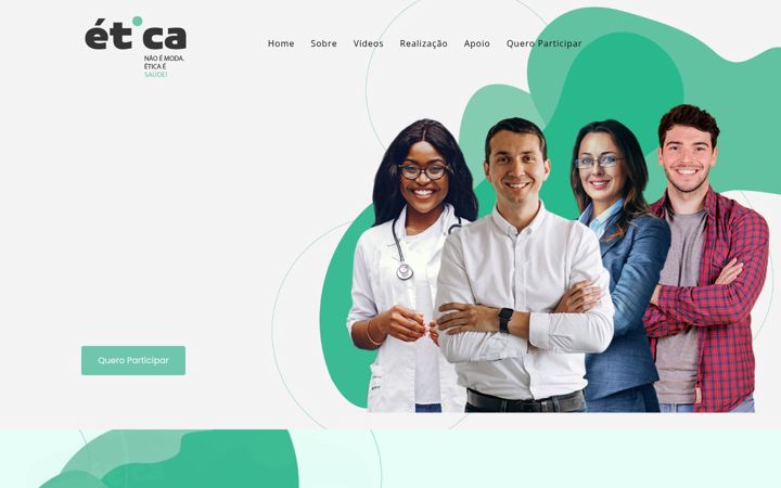 Screenshot of eticanaoemoda.org.br