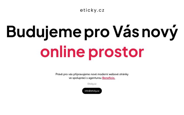 Snímek obrazovky eticky.cz