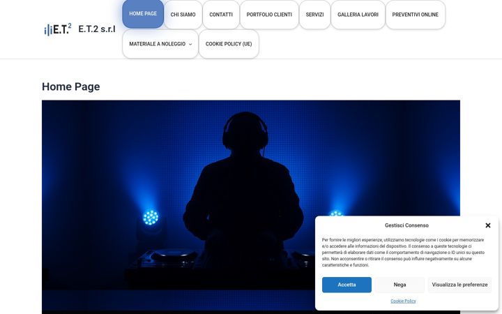 Screenshot of etidue.it
