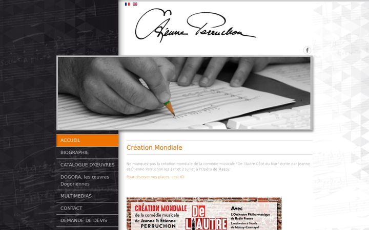 Screenshot of etienne-perruchon.com