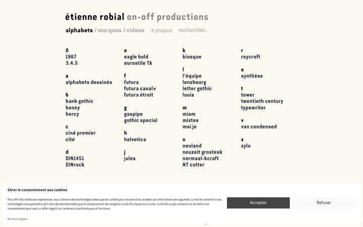 Screenshot of etiennerobial.com