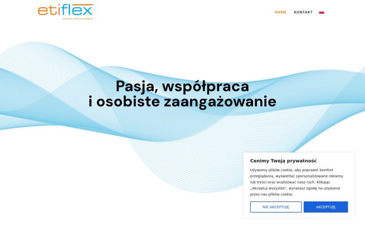 Screenshot of etiflex.pl