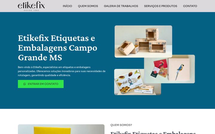Екранна снимка на etikefix.com.br