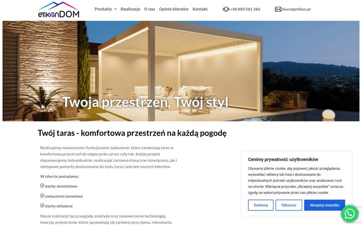 Screenshot of etikondom.pl