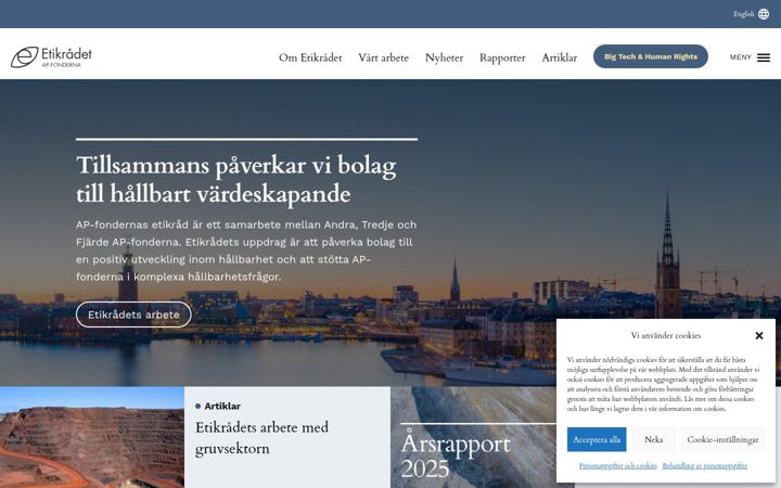 Screenshot of etikradet.se