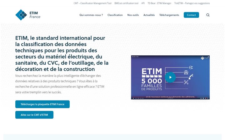 Screenshot stránky etim-france.fr
