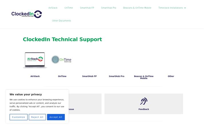Screenshot of etimeclocks.uk