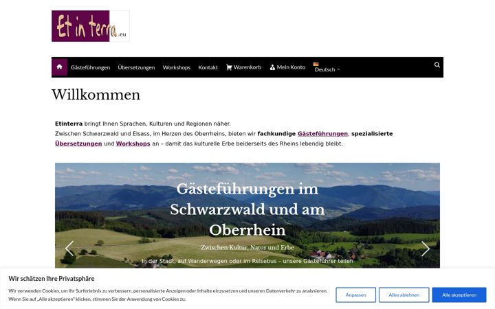 Screenshot di etinterra.eu