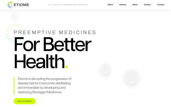 Screenshot of etiome.bio