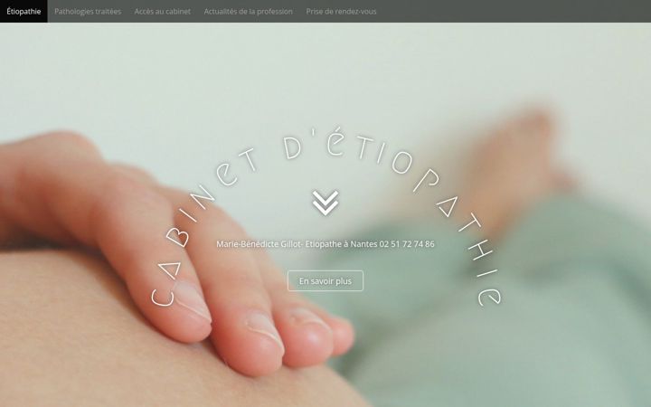 Screenshot of etiopathe-gillot.com