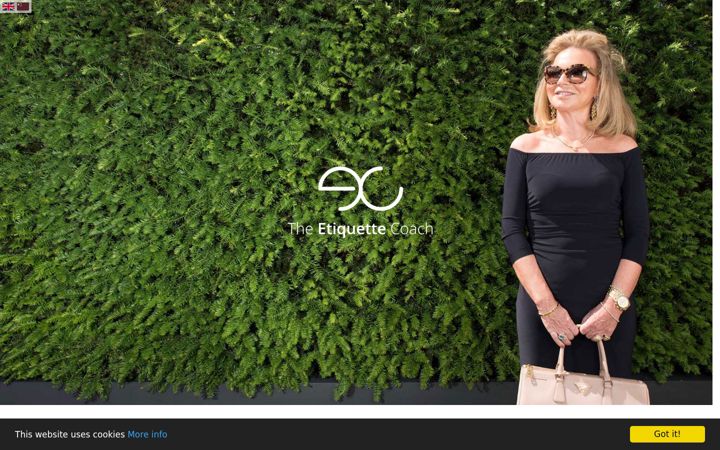 Captura de ecrã de etiquettecoach.co.uk