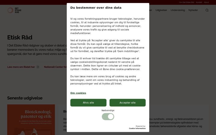 Zrzut ekranu etiskraad.dk