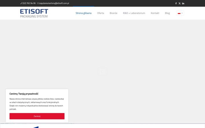 Screenshot von etisoftpackaging.pl