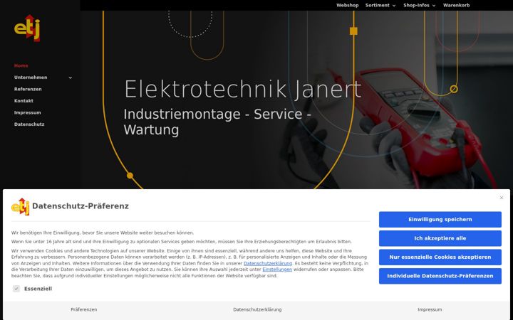 Skjámynd af etjanert.de