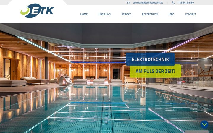Ekraanipilt saidist etk-kappacher.at
